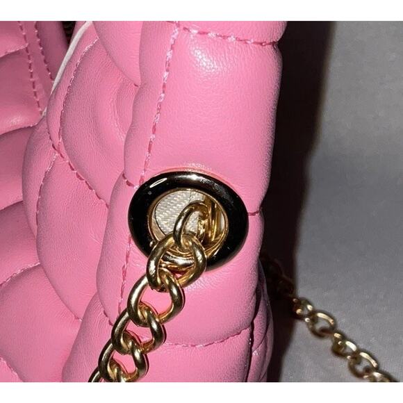 Quilted Top Handle Convertible Swing Bag - Picture 5 of 11